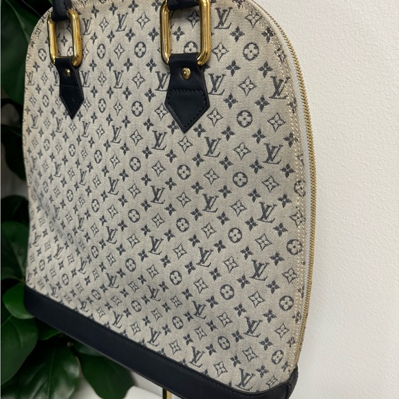 JR10264 Louis Vuitton Mini Lin Alma Haut Handbag - Picture 8 of 12